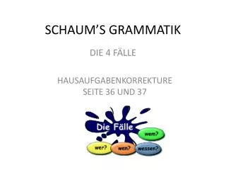 schaum s grammatik