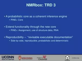 NMRbox: TRD 3