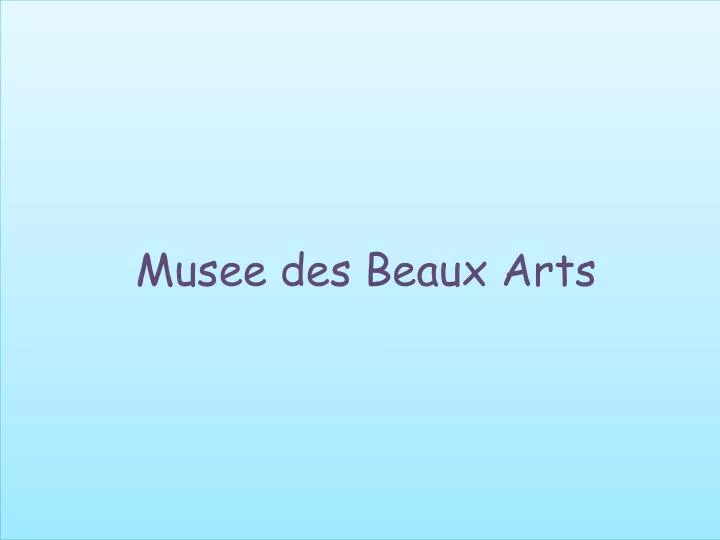 PPT - Musee des Beaux Arts PowerPoint Presentation, free download - ID ...