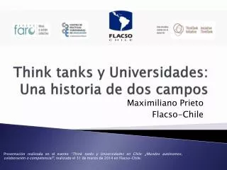 think tanks y universidades una historia de dos campos