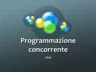 programmazione concorrente