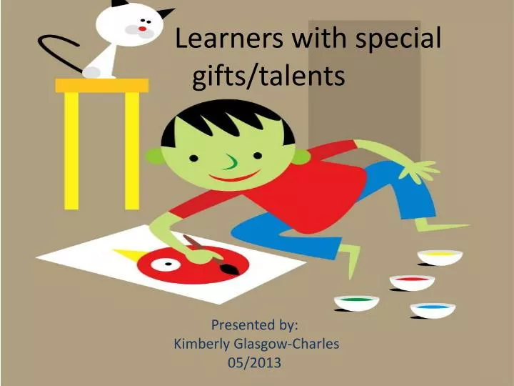 learners with special gifts talents