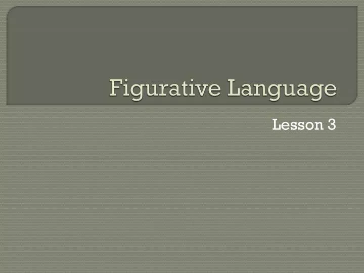 figurative language