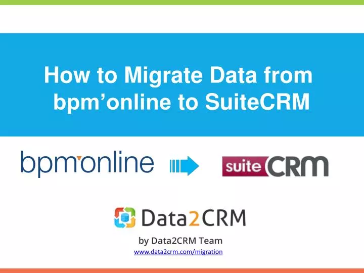 how to migrate data from bpm online to suitecrm