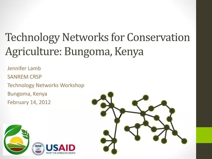 technology networks for conservation agriculture bungoma kenya