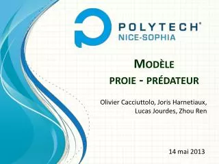 mod le proie pr dateur