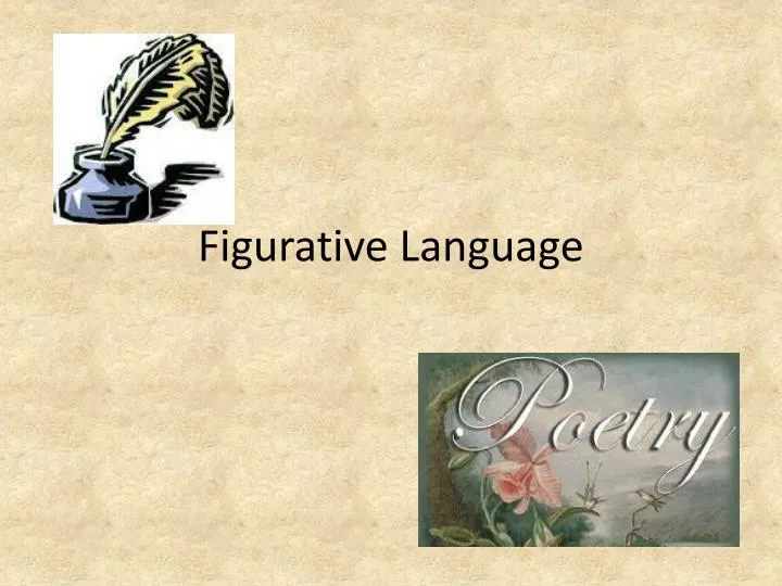 figurative language