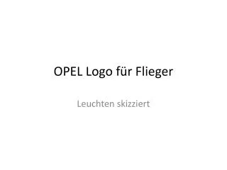 opel logo f r flieger