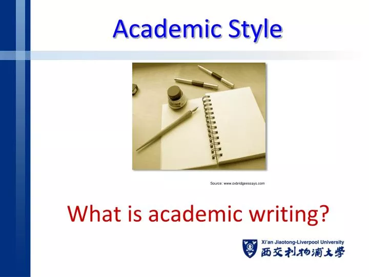 academic style