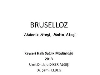 bruselloz