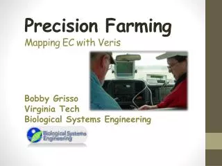 Precision Farming Mapping EC with Veris