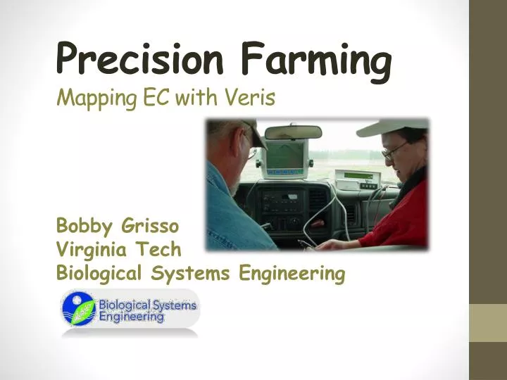 precision farming mapping ec with veris