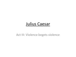 Julius Caesar