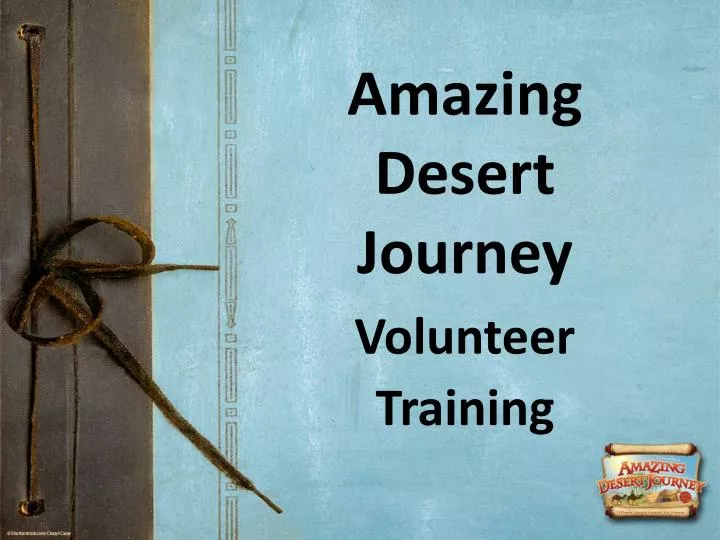 amazing desert journey