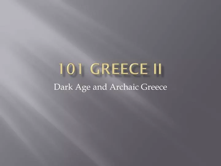 101 greece ii