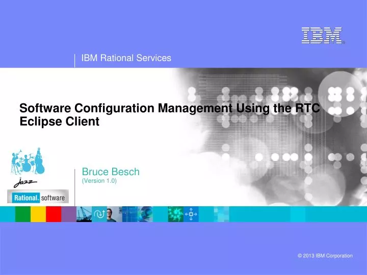 software configuration management using the rtc eclipse client