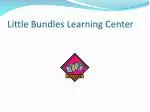 Little Bundles Learning Center: Nurturing Creativity and Courtesy in Children - slide 1