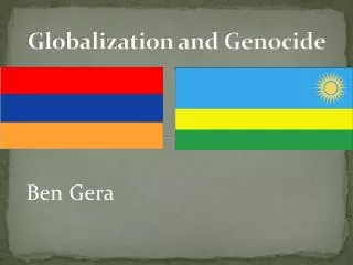 Globalization and Genocide