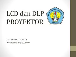 LCD dan DLP PROYEKTOR