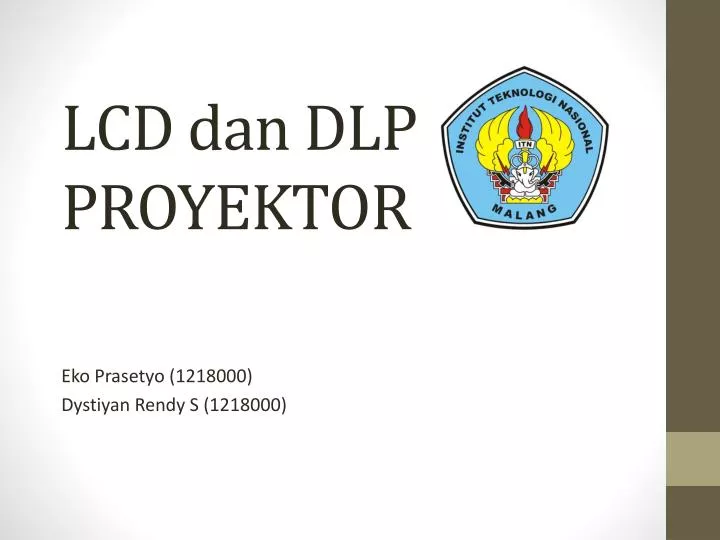 lcd dan dlp proyektor
