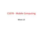 Mobile Computing: Tip Calculator UI Design and Functionality - slide 1