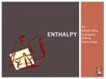 Enthalpy - slide 1