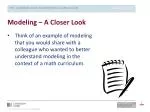 Understanding Modeling in Mathematics Curriculum: A Focus on Descriptive and Analytic Approaches - slide 1