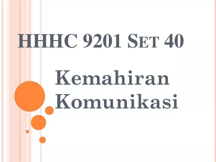 hhhc 9201 set 40