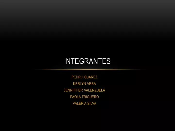 integrantes