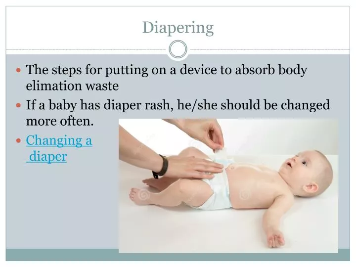 diapering