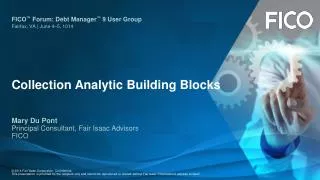 Collection Analytic Building Blocks