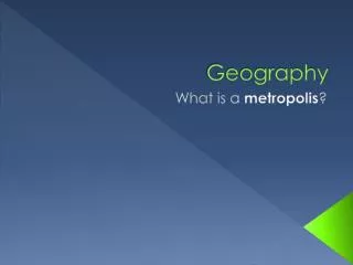 Geography