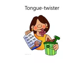 Tongue-twister