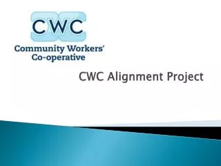 CWC Alignment Project