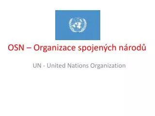 OSN – Organizace spojených národů