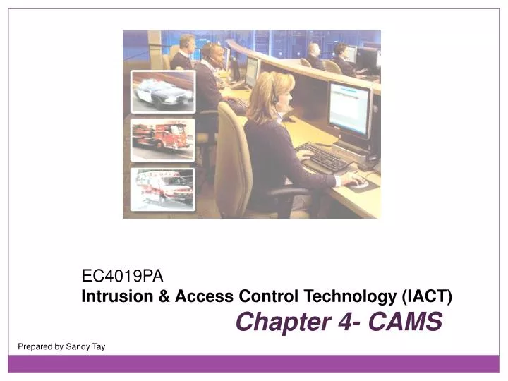 ec4019pa intrusion access control technology iact chapter 4 cams