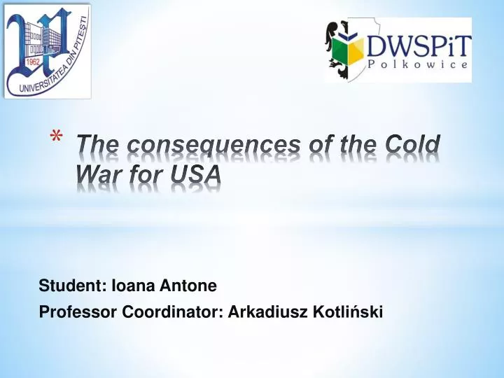 the consequences of the cold war for usa