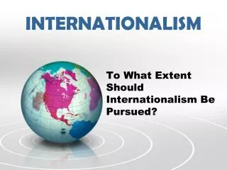 INTERNATIONALISM
