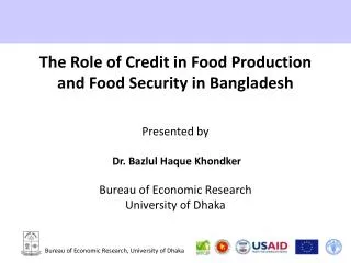 Bureau of Economic Research, University of Dhaka