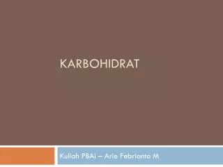 karbohidrat