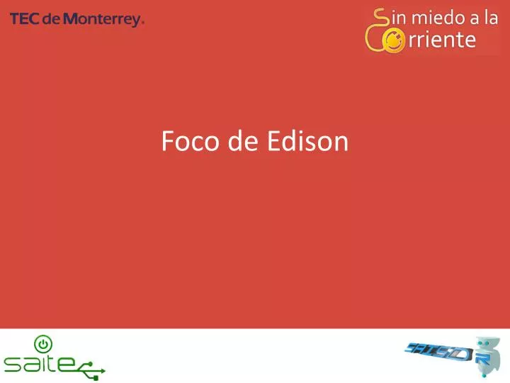 foco de edison