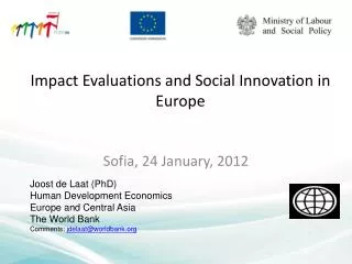 Impact Evaluations and Social Innovation in Europe