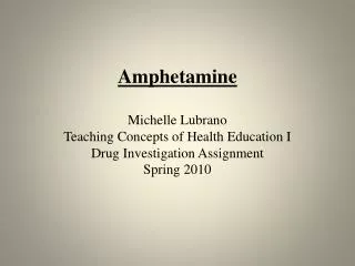 Amphetamine Names