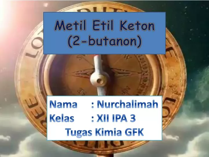 metil etil keton 2 butanon