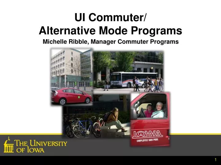 ui commuter alternative mode programs