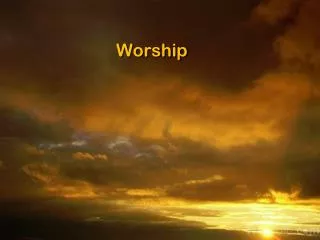 worship
