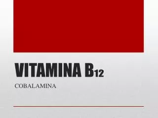 vitamina b