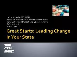 Great Starts: Leading Change in Your State