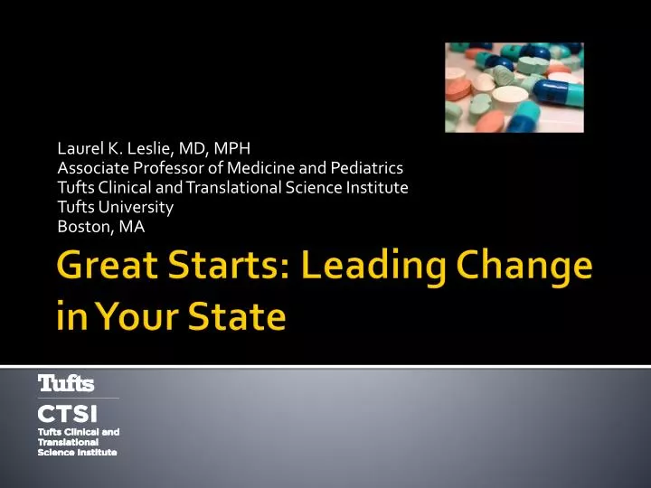 great starts leading change in your state