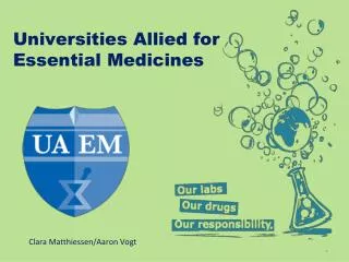 Universities Allied for Essential Medicines